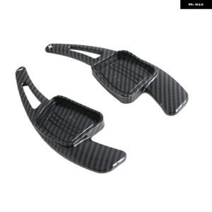 アウディ A3 A4L A5 S3 S5 A8 SQ5 R8 Q7 TT TTS ステアリングホイール シフトパドルシフター 拡張 ABS 延長 16-18 アクセサリー カスタムパ - Carbon Fiber