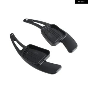 アウディ A3 A4L A5 S3 S5 A8 SQ5 R8 Q7 TT TTS ステアリングホイール シフトパドルシフター 拡張 ABS 延長 16-18 アクセサリー カスタムパ - black