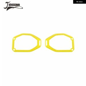 ジープ ラングラー JL グラディエーター JT 2018 209 2020-23 トップルーフスピーカースピーカー 装飾 カバー カスタムパーツ アクセサリー - yellow