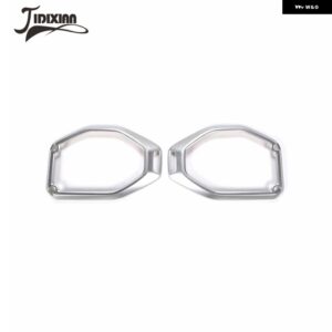 ジープ ラングラー JL グラディエーター JT 2018 209 2020-23 トップルーフスピーカースピーカー 装飾 カバー カスタムパーツ アクセサリー - silver