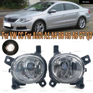 アウディ フロントフォグランプ ドライビングライト A1 A4 B8 A5 A6 C7 VW CC 2009-2012 8T0941699 8T0941700 フォグランプ アセンブリ車 - 1 Left and 1 Right
