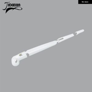 ジープ リアフロントガラス レインワイパー 装飾 カバー ラングラー JK 2007-17 カスタムパーツ アクセサリー 交換用部品 互換品 - WHITE