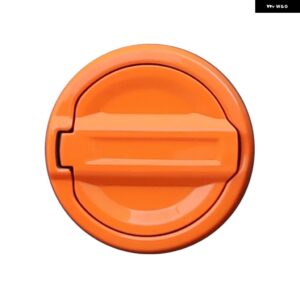 ジープ 燃料タンクキャップ 装飾 カバー ラングラー JL グラディエーター JT 2018-22 アクセサリー カスタムパーツ アクセサリー 交換用部 - orange