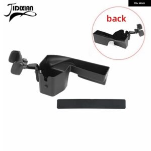 ジープ ラングラー JK 2011-17 ピリオンシート副パイロットハンドル ボックス 携帯電話ホルダー カスタムパーツ アクセサリー 交換用部品 - b2　black