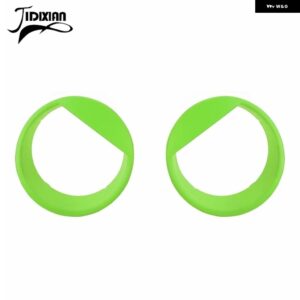 ジープ ラングラー JK 2007-17 ヘッドライト ライト ランプ プロテクター 装飾 カバー カスタムパーツ アクセサリー 交換用部品 互換品 - A1　light　green