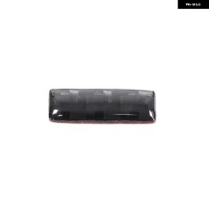 アウディ A8 2004-2012 フレームアウトスイッチ 装飾 ステッカー ソフトカーボンカーインテリアアクセサリー 1個 カスタムパーツ アクセサ - Soft carbon fiber