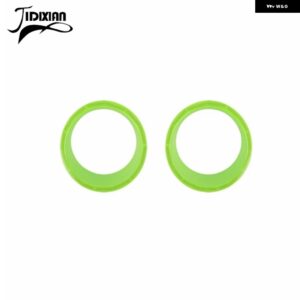 ジープ ラングラー JK 2007-17 車外装ヘッドライト ライト ランプ 装飾 カバー カスタムパーツ アクセサリー 交換用部品 互換品 - light　green
