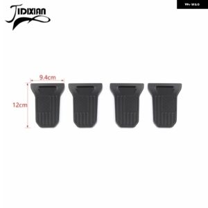 ジープ 旗車外装ドアヒンジ 装飾 カバー ラングラー JL グラディエーター JT 2018-24 アップ カスタムパーツ アクセサリー 交換用部品 互換 - matte　2　doors