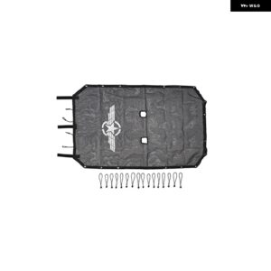 ジープ ラングラー JK 4 ドア 2007-2017 トップルーフサンシェードカバー UV サンシェード断熱ネットアクセサリー カスタムパーツ アクセサ - wing