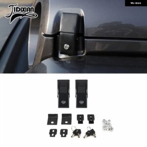 ジープ エンジン ロックフードラッチキャッチ ラングラー JL グラディエーター JT 2018 2020-23 アップ 外装 アクセサリー カスタムパーツ - F