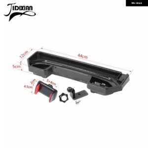 ジープ ダッシュボード携帯電話ホルダー 収納 ボックスオーガナイザートレイ ラングラー JL 4XE グラディエーター JT 2018-2023 カスタムパ - A Carbon Fiber