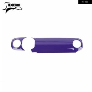 ジープ ダッシュボードセンターコンソールパネル 装飾カバー ラングラー JL グラディエーター JT 2024 アップアクセサリー カスタムパーツ - purple 2 pcs
