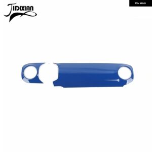 ジープ ダッシュボードセンターコンソールパネル 装飾カバー ラングラー JL グラディエーター JT 2024 アップアクセサリー カスタムパーツ - blue 2 pcs