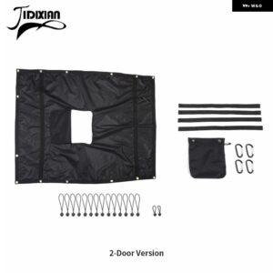 ジープ トランクルーフトップレスト ベッドストレージサンシェードカバー ラングラー JL 2/4 ドア 2018-24 アップ カスタムパーツ アクセサ - for 2 doors