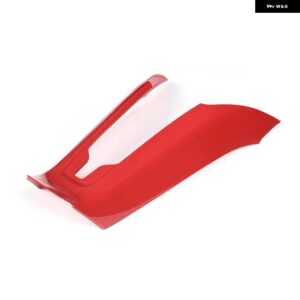 シボレー ABS カーボン コルベット C8 スティングレイ Z51 Z06 2020-2023 カースタイリングセンターアームレスト ワイヤレス - red