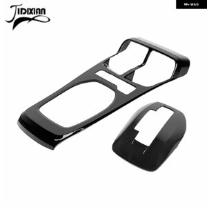 シボレー ギアシフト装飾ステッカー カマロ 2010-15 インテリア ギアパネル アクセサリー カスタムパーツ アクセサリー 交換用部品 互換品 - black