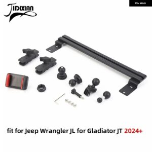 ジープ ラングラー JL グラディエーター JT 2018-24 カーセンターコンソールカメラ電話ホルダーブラケット カスタムパーツ アクセサリー 交 - for 2024 Up