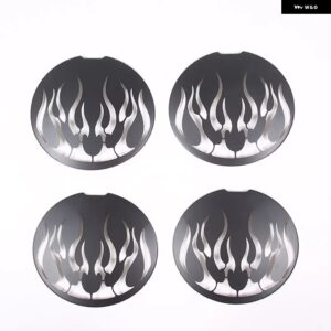 シボレー コルベット C6 2005-2013 ステンレス ブラック/テールライト カバー トリム ステッカー カーアクセサリー カスタムパーツ - black-2