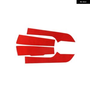 シボレー ギアシフトパネル サイド装飾カバー ステッカー カマロ 2012-15 インテリア アクセサリー カスタムパーツ アクセサリー 交換用部 - red