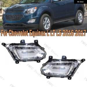 シボレー フロントバンパー LED DRL フォグライト デイタイム ランニングライト ドライビングランプ エクイノックス L LT LS 201 - only　1　left