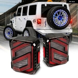 ジープ デザインカーライト LED テールライト ラングラー JK リバースライト デイタイム ランニングライト ブレーキ リバースウィンカーラン
