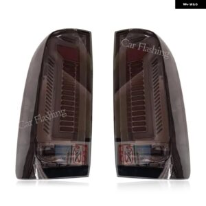 シボレー コロラド 2012-2017-21 テールライト LED テールランプ DRL 信号ブレーキ リバース自動車アクセサリー カスタムパー - us　model　smoke