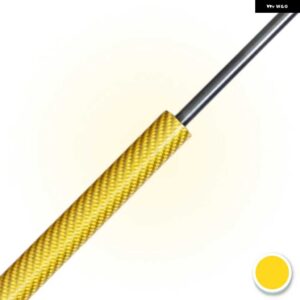 シボレー トランク ストラット コロラド用 GMC キャニオン GMT355 ピックアップ 2003-2012 リア テールゲート ブーツ リフト - Yellow　Carbon　Fiber