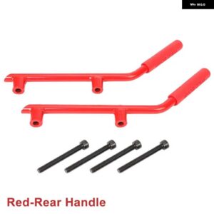 ジープ 合金カートップフロント/リア ハンドル グリップ ラングラー JK 2007-2017 用 カーインテリア - Red-Rear Handle