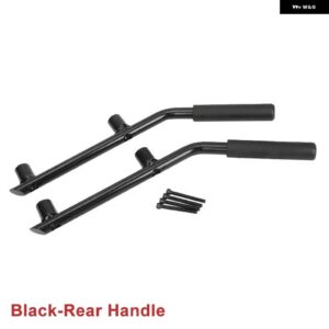 ジープ 合金カートップフロント/リア ハンドル グリップ ラングラー JK 2007-2017 用 カーインテリア - Black-Rear Handle