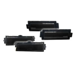 シボレー モンテカルロ SS 1981 1982 1983 1984 1985 1986 1987 1988 フロントリア バンパー サイド マー - 4pcs　front　rear