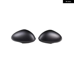 アルファロメオ ジュリア 2017 2018 2019-2022 ABS カーボンサイドバックミラー 飾るカバー トリムステッカー 自動 - Matt Black