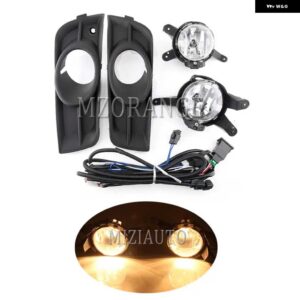 シボレー LED フォグライト クルーズ 2009-2011-14 ヘッドライト ハロゲン フォグランプ カバー グリル フレームワイヤーハーネス - 1　set　halogen