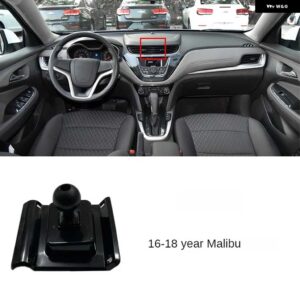 シボレー 専用電話ホルダー スタンドベースマウント キャバリア 2016-2021 マリブトラッカートレイルブレイザー 2020 2021 - 16-18yr　Malibu