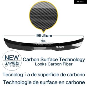シボレー ルーフスポイラー カーボン表面タイプ DGS 車リアトランクウイング ABS 材料再スポイラー トラッカー 2019 2020 - carbon　surface