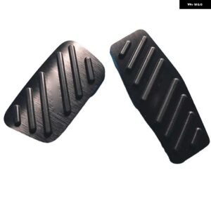 シボレー インパラ 2014-20 ステンレスフットペダル アクセル ブレーキ 滑り止めペダル カバー - 2pcs