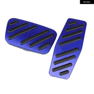シボレー インパラ 2014-20 ステンレスフットペダル アクセル ブレーキ 滑り止めペダル カバー - 2pcs3