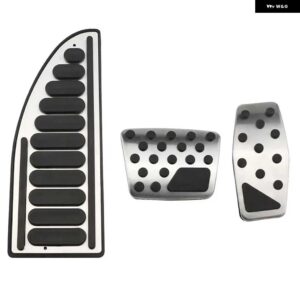 ジープ カーアクセル ブレーキ ペダル レネゲード 2015-21 ステンレスノンスリップペダル パッド - 3pcs