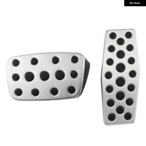 シボレー AT MT フットペダル オーランド J309 2010-14 アクセル ブレーキ クラッチなし穴あけペダル カバー 部品 - 2pcs