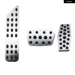 シボレー AT MT フットペダル オーランド J309 2010-14 アクセル ブレーキ クラッチなし穴あけペダル カバー 部品 - 3pcs