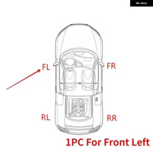 シボレー フロントリア 自動ドアロック アクチュエーター モーター アベオ 5 38292 - Front　Left