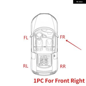 シボレー フロントリア 自動ドアロック アクチュエーター モーター アベオ 5 38292 - Front　Right