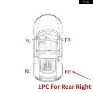シボレー フロントリア 自動ドアロック アクチュエーター モーター アベオ 5 38292 - Rear　Right