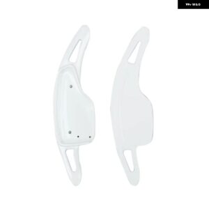 シボレー 合金 10 スタイル コルベット C7 2014-2019 ステアリング ホイール パドルシフター エクステンション シフト オート - White