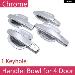 シボレー クロームハンドルカバー トリムニューセイルヌエボ 2015 2019 ステッカー オートスタイリング 2016 2017 2018 - Handel Bowl 4 door