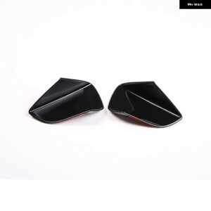 シボレー コルベット C7 2014-2019 ドアハンドルボウルカバー トリムアウターカバー プロテクター - Gloss Black