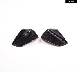 シボレー コルベット C7 2014-2019 ドアハンドルボウルカバー トリムアウターカバー プロテクター - carbon fiber
