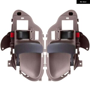 シボレー 15708043 15708044 ドアハンドル内側 インテリア グレー LH RHペアセット GMC タホ ユーコン - 1　Pair　Brown