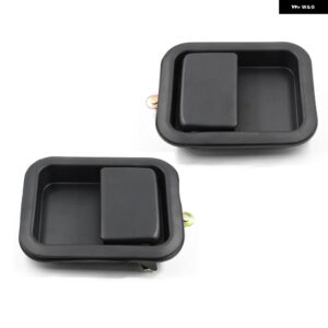 ジープ アウターフルメタルドアハンドル 1987-2006 ラングラー TJ L YJ 55176382AE 55176383AE - 1set