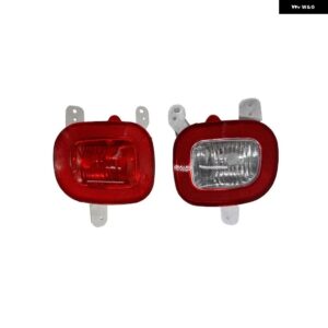 ジープ リアバンパー ランプバルブ 無 レネゲード 2015-2018 バックリフレクターライトクリアランス フォグランプ 68255513AA - left　red　and　right