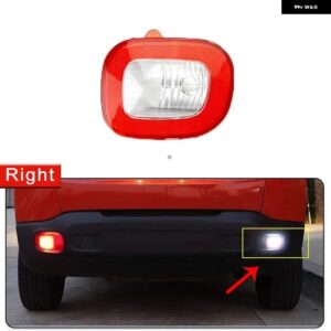 ジープ リアバンパー ランプバルブ 無 レネゲード 2015-2018 バックリフレクターライトクリアランス フォグランプ 68255513AA - right